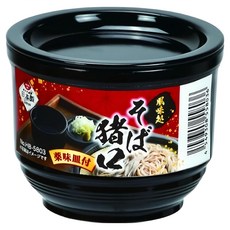 PEARL LIFE 珍珠金屬 附蓋涼麵杯 日本製, 1個, 黑色