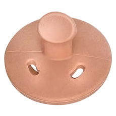 Grech&Co 矽膠安撫奶嘴, 100%食品級矽膠, 耐熱溫度-40°C~230°C, 0~24個月, 夕陽粉, 1個