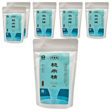 草屯鎮農會 台梗九號糙米精, 台灣在地生產, 無添加人工色素, 優質營養補充品, 300g, 6包