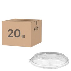 自扣PP六格拼盤 + PET透明蓋 RGC5-01, 1組, 20個