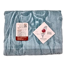 GRACE 格蕾絲 MIT台灣製純棉緹花枕巾, 52 x 70cm, 經典藍, 2件