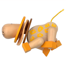 德德小品集 木製彈性動物 - 獅子, 1個