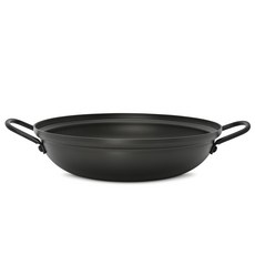 Sisem 雙耳火鍋湯鍋, 26cm, 黑色, 1個