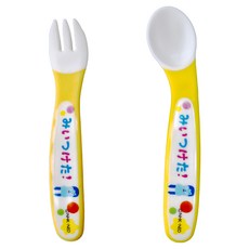 Skater 卡通彎角易握叉匙組 JF-16128, 1組