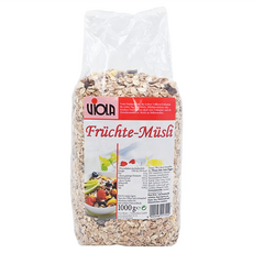 VIOLA 水果穀片 德國製造, 1kg, 1包