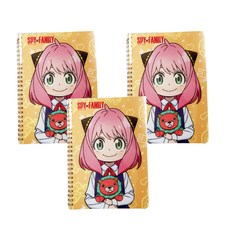 MUSE 木棉花 間諜家家酒25K線圈筆記, 橘色, 3本