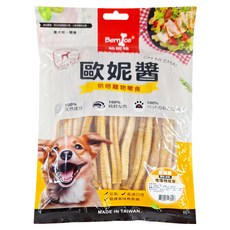 Bernice 柏妮絲 歐妮醬 煙燻鴨脆管, 60g, 低脂, 高適口性, 健康美味無負擔, 100%純粹肉 寵物零食, 鴨喉管, 1包