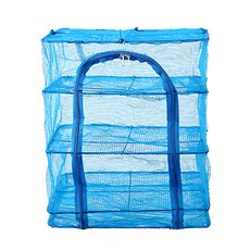 多用途乾燥網 中型, 3層, 1個, 藍色