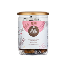 Medolly 蜜思朵 黑糖玫瑰紅棗茶, 17g, 12入, 1罐