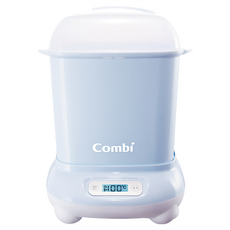 Combi 康貝 Pro 360 PLUS 高效烘乾消毒鍋, 9支奶瓶大容量, 專利旋渦熱烘, 靜謐藍, TM-708C1, 1個