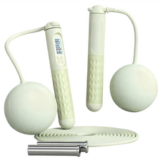 三次方 新款兩用負重跳繩 大球, FE021, 綠色