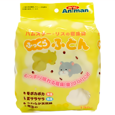 DoggyMan 多格漫 寵物鼠用天然棉花床, 天然棉100% 冬暖夏涼, 130g, 1包