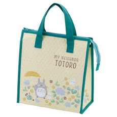 Skater 不織布便當袋, TOTORO 綠色 + 米白色, 1個