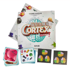 asmodee 腦筋急轉彎 2 卡牌 90張 + 大腦卡6片 + 規則書, 1盒