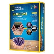 National Geographic 國家地理 地質寶石挖掘套組, 1入