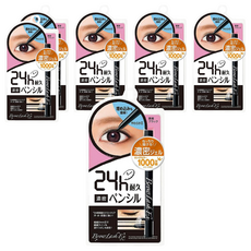 BROWLASH EX 亮眼2mm頑固眼線膠筆 極細筆芯 滑順柔軟 24小時持久, 濃縮黑, 6支