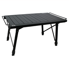 CAMPING ACE 野樂 黑森戰術野遊升降桌 黑色, 96cm, 96 x 54.5 x 46.5~71.5cm 收納96 x 24 x 23cm