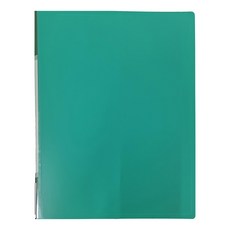 SUANDER 雙德文具 PP主色板資料簿 SD100A-4 A4 100張, 綠色, 1本