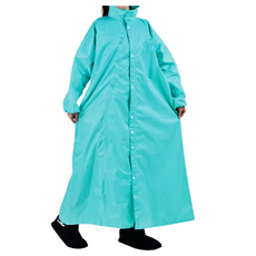 JUMP 將門 哈克 HAK 防水反光一件式風雨衣 4XL 湖水綠