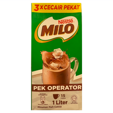 MILO 美祿 麥芽可可濃縮飲品, 1瓶, 1L