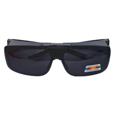 ALEGANT 多功能可掀偏光墨鏡 抗UV400阻隔紫外線, 雲海藍, 150 x 128 x 48mm