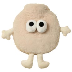 JAR 嚴選 ins 風卡通可愛保暖熱水袋 - 小白炭, 1個