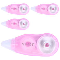 sun-star mitte霧透迷你修正帶,4個,蘭茵紫