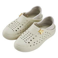 BORUI 柏睿鞋業 迪士尼 兒童款飾釦輕量休閒洞洞鞋 522538