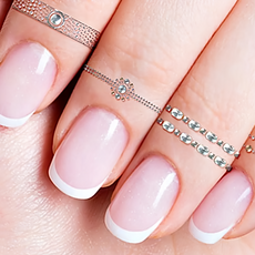 GLOSSYBLOSSOM 指環貼 13個, 單色, 1組