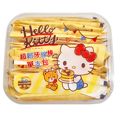 Hello Kitty 凱蒂貓 超韌牙線棒單支包, 50支, 1盒