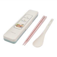 Skater CCS3SAAG 抗菌兒童餐具組, 湯匙 + 筷子, 彼得兔, 1組