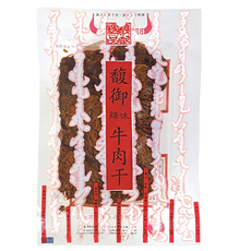 FOOD-U 馥御 辣味牛肉干 中辣 口感扎實 彈牙帶勁, 175g, 1包