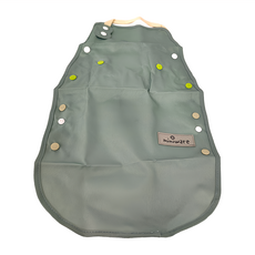 miniware 二合一成長圍兜 TPU食品級防水材質, 迷霧森林綠, 2件, 1組