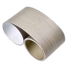 iINDOORS 木紋踢腳線 腰線貼 寬10cm 木紋R線 防水PVC, 10x1000cm, 細緻壓紋 R款