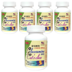 good Life 得意人生 葡萄糖胺+MSM 全素, 60顆, 5罐