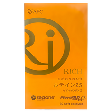 AFC RICH 葉黃素膠囊食品 日本原裝, 30顆, 1盒