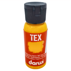 darwi 達威 TEX織品顏料 - 720 深黃, 50ml, 1色