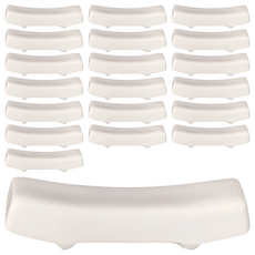 TATUNG 大同磁器 筷架 6 x 1.5 x 1.2cm 20個,1組 - 簡約設計，易於清潔, 白色