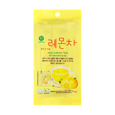 濟州島 JejuNFarm 檸檬茶 隨手包 特產檸檬 酸甜口感, 25g, 15包, 1袋