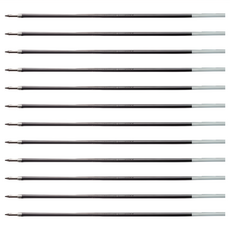 PILOT 百樂 RFN-GG-M 舒寫筆芯, 1.0mm 中字, 黑色, 12支