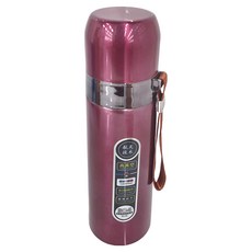 大容量304不鏽鋼真空保溫瓶, 顏色隨機, 500ml, 1個
