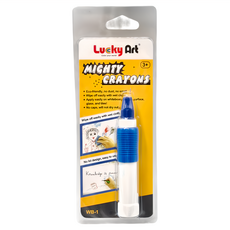 Lucky Art 蜡藝 白板筆 WB-1, 藍色, 4支