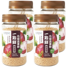 自然時記 一匙鮮 竹鹽蔬果粉 甜菜根, 120g, 4罐