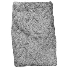 寵物塔芙絨素色毛毯 深灰色 - 柔軟舒適 四季皆宜, L(100 x 70cm), 1個