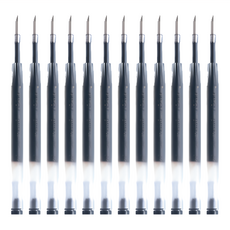 Pilot.百樂文具 RFN-GG-EF 舒寫筆芯, 黑色, 12支