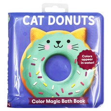 Mudpuppy 洗澡色彩魔法書 貓咪甜甜圈,水裡顯色, 1本
