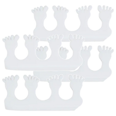 GLOSSYBLOSSOM 美甲腳趾隔板, 2組, 單色