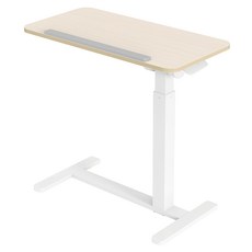FITTURE 移動式手動雙向角度調整邊桌 FDTS2, 白色