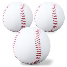 MAME 軟式棒球 壘球 傳接球用練習球, 單一商品, 3個