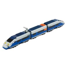 nanoblock 河田積木 KWD 積木 nGT 010 nanoGauge 列車收藏 藍色子彈列車 275, 1個